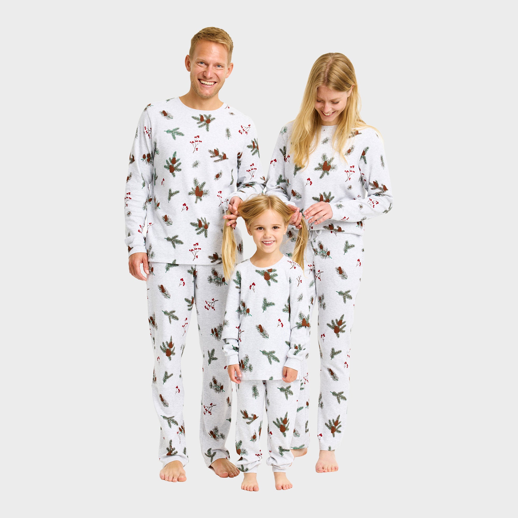 Den ribbede pyjamas - Dame